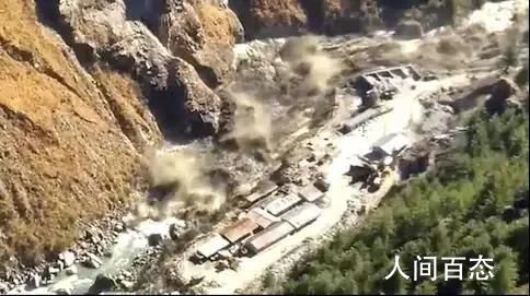 印度山洪暴发 或致100多人死亡