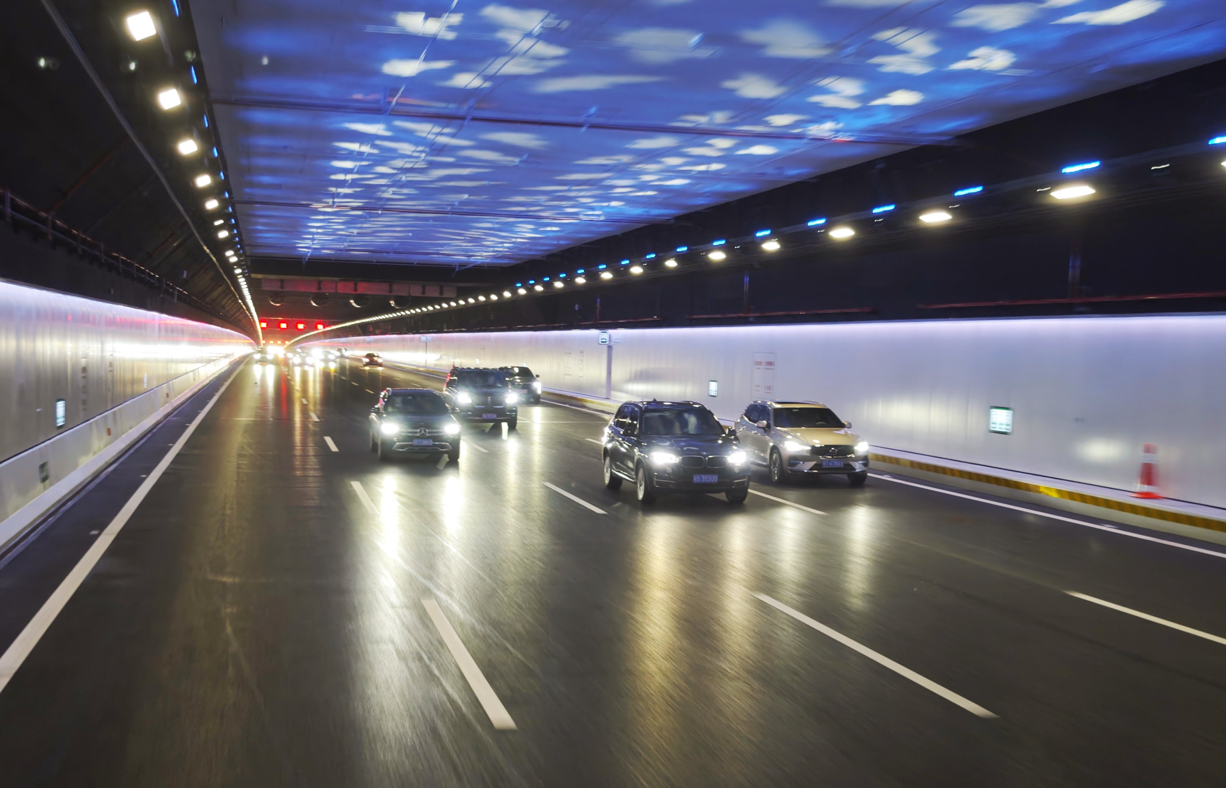 深中通道。人民网 朴馨语摄