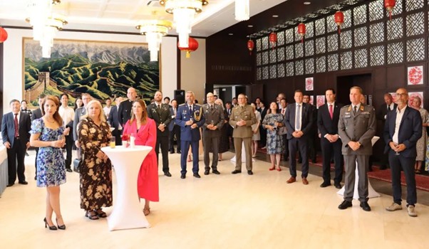 招待会现场。中国驻芬兰大使馆供图